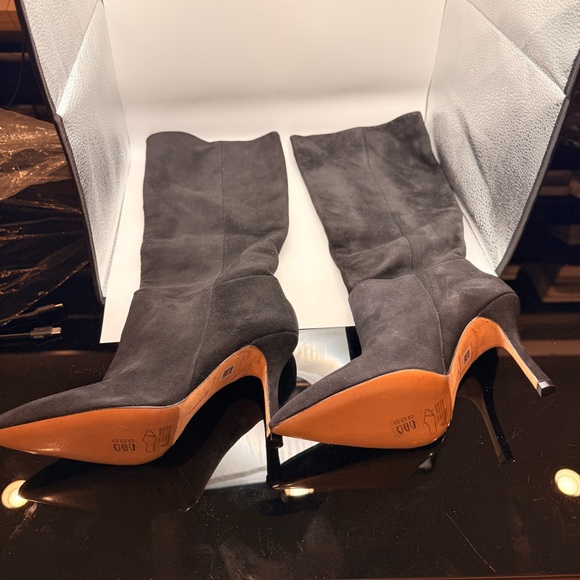 Larroude Kate Boot in Black Suede | LIKE NEW - Picture 8 of 10